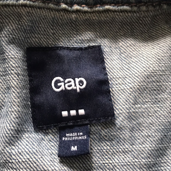 Gap Cropped Denim Jacket - Picture 2 of 4